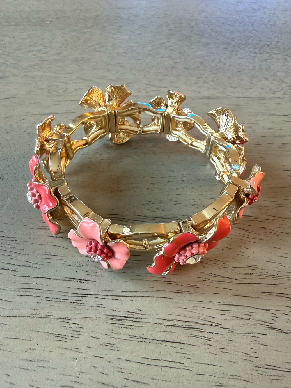 Dana Buchman Pink Coral Bracelet